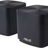 Asus ZenWiFi XD4 Plus WiFi Mesh Network Access Point Wi‑Fi 6 Dual Band (2.4 & 5GHz) σε Διπλό Kit Μαύρο