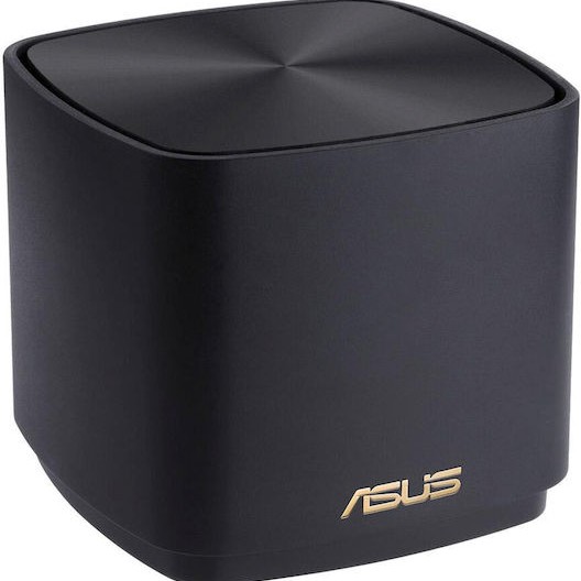 Asus ZenWiFi XD4 Plus WiFi Mesh Network Access Point Wi‑Fi 6 Dual Band (2.4 & 5GHz) σε Διπλό Kit Μαύρο