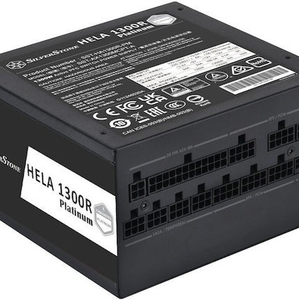 Silverstone Hela 1300R Platinum 1300W Μαύρο Τροφοδοτικό Υπολογιστή Full Modular