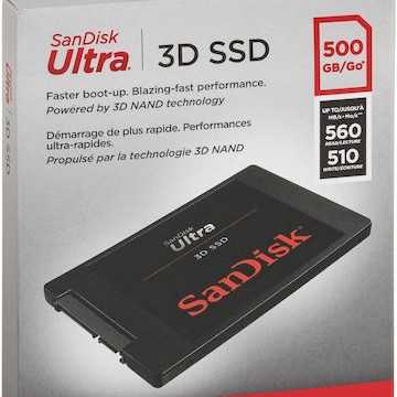 Sandisk Ultra 3D SSD 500GB 2.5'' SATA III