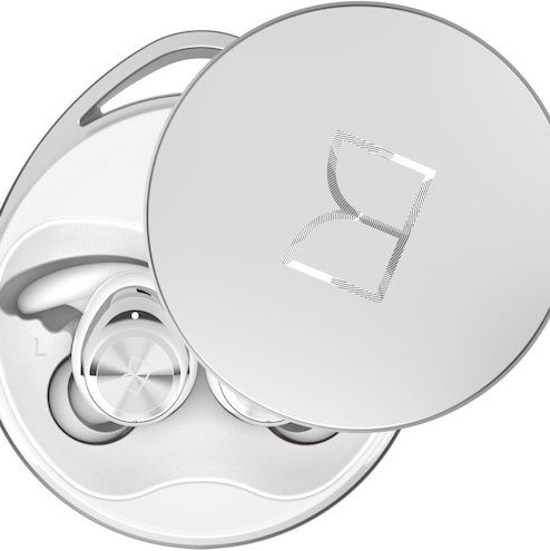 Monster Compete In-ear Bluetooth Handsfree Ακουστικά με Αντοχή στον Ιδρώτα και Θήκη Φόρτισης Ασημί