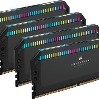 Corsair Dominator Platinum RGB DDR5 64GB RAM με 4x16GB Modules και Ταχύτητα 6400 για Desktop