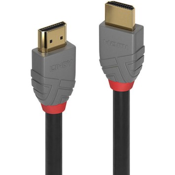 Lindy HDMI 2.0 Cable HDMI male - HDMI male 7.5m Γκρι
