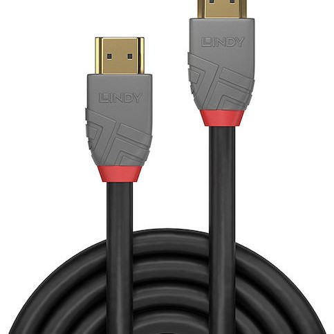 Lindy HDMI 2.0 Cable HDMI male - HDMI male 7.5m Γκρι