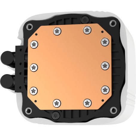 Deepcool LS520 SE Υδρόψυξη Επεξεργαστή Διπλού Ανεμιστήρα 120mm για Socket AM4/AM5/1700/1200/115x με ARGB Φωτισμό Λευκή