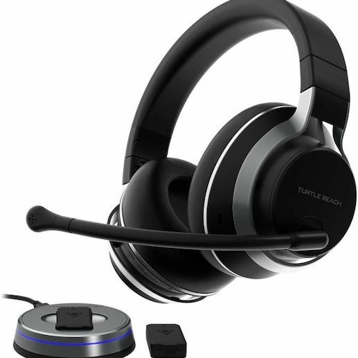 Turtle Beach Stealth Pro PlayStation Ασύρματο Over Ear Gaming Headset με σύνδεση Bluetooth / USB