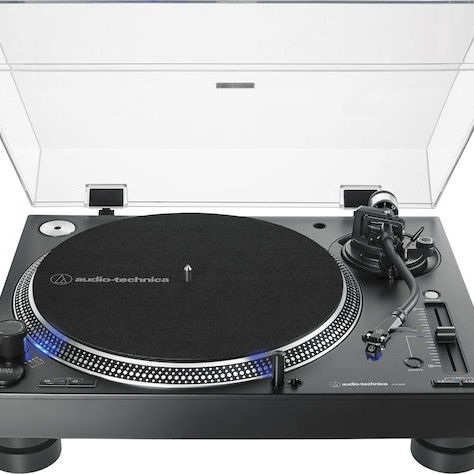 Audio Technica AT-LP140XP AT-LP140XP-BLK Πικάπ με Direct Drive και Προενίσχυση Μαύρο
