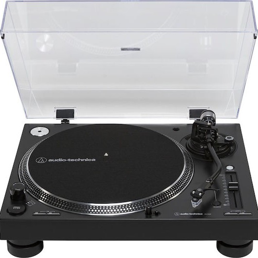 Audio Technica AT-LP140XP AT-LP140XP-BLK Πικάπ με Direct Drive και Προενίσχυση Μαύρο