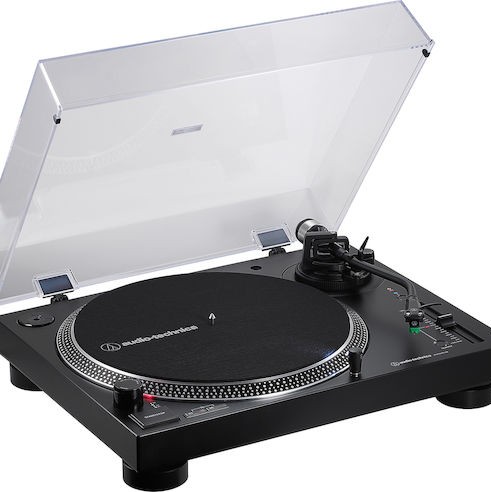 Audio Technica AT-LP120XBT-USB Πικάπ με Direct Drive και Προενίσχυση Μαύρο