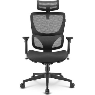 Sharkoon Officepal C30 Καρέκλα Gaming Δερματίνης με Ρυθμιζόμενα Μπράτσα Μαύρη