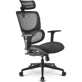 Sharkoon Officepal C30 Καρέκλα Gaming Δερματίνης με Ρυθμιζόμενα Μπράτσα Μαύρη