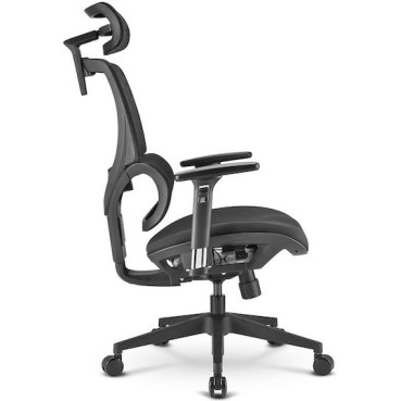 Sharkoon Officepal C30 Καρέκλα Gaming Δερματίνης με Ρυθμιζόμενα Μπράτσα Μαύρη