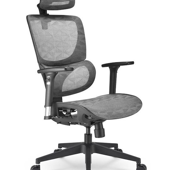 Καρέκλα Γραφείου με Ανάκλιση OfficePal C30M Γκρι Sharkoon