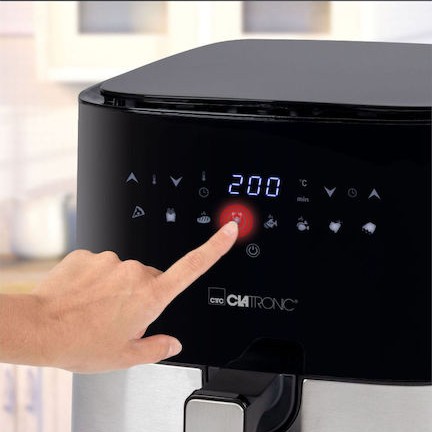 Clatronic FR 3782 H Air Fryer 5lt Ασημί