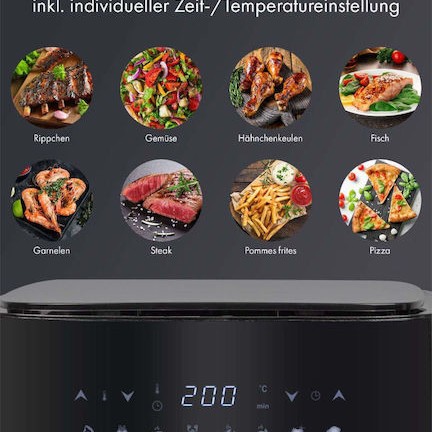 Clatronic FR 3782 H Air Fryer 5lt Ασημί