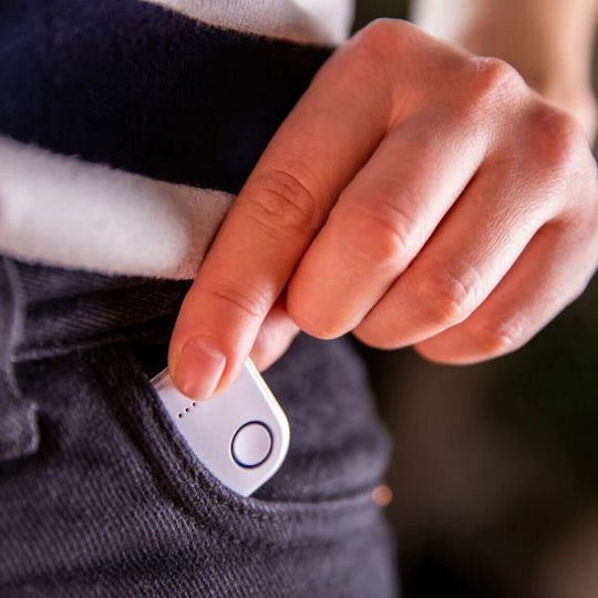 Shelly BLU Button1 Ενδιάμεσος Διακόπτης σε Λευκό Χρώμα