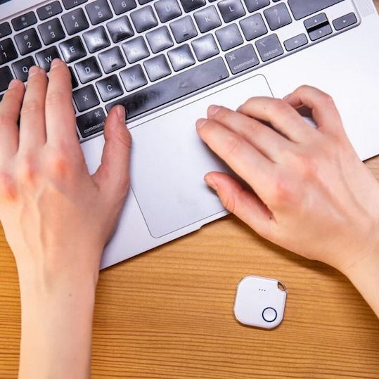 Shelly BLU Button1 Ενδιάμεσος Διακόπτης σε Λευκό Χρώμα