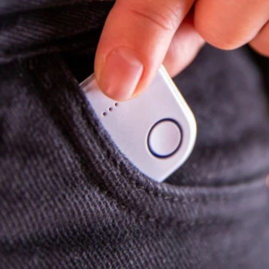 Shelly BLU Button1 Ενδιάμεσος Διακόπτης σε Λευκό Χρώμα