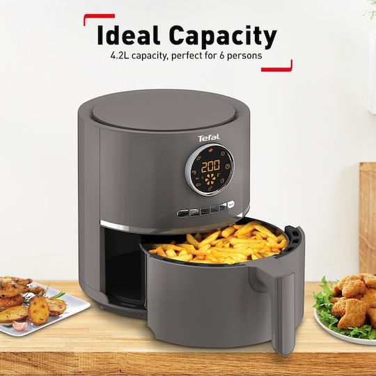 Tefal Ultra Fry Digital EY111 Air Fryer 4.2lt Γκρι