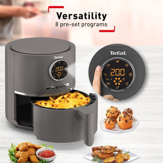 Tefal Ultra Fry Digital EY111 Air Fryer 4.2lt Γκρι