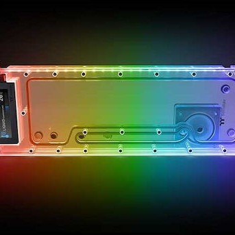 Thermaltake Pacific Ultra Core P8 DP-D5 Plus Distro-Plate with Pump Combo Διάφανο