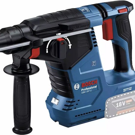 Bosch Gbh 18v-24 C Κρουστικό Σκαπτικό Πιστολέτο Μπαταρίας Solo με Υποδοχή SDS Plus