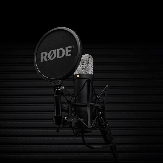 Rode NT1 5th Generation Πυκνωτικό Μικρόφωνο με Καλώδιο XLR / USB Shock Mounted για Φωνητικά