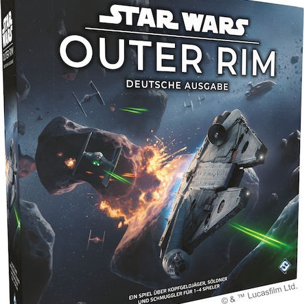 Επιτραπέζιο Παιχνίδι Star Wars: Outer Rim για 1-4 Παίκτες 14+ Ετών (GER) Asmodee