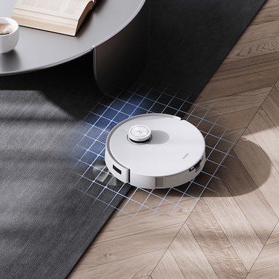 Ecovacs Deebot T10 Σκούπα Ρομπότ για Σκούπισμα & Σφουγγάρισμα με Χαρτογράφηση και Wi-Fi Λευκή