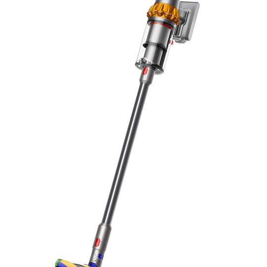 Dyson V15 Detect Absolute Επαναφορτιζόμενη Σκούπα 2 σε 1 Stick & Χειρός 25.2V Ασημί
