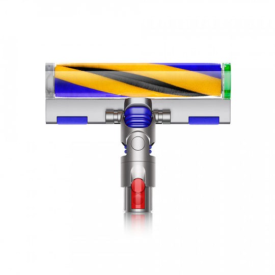 Dyson V15 Detect Absolute Επαναφορτιζόμενη Σκούπα 2 σε 1 Stick & Χειρός 25.2V Ασημί