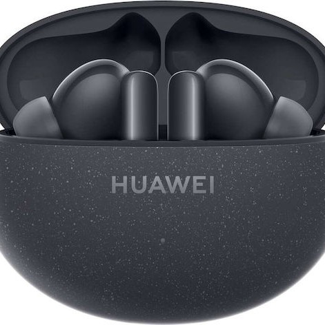 Huawei Freebuds 5i Bluetooth Handsfree Ακουστικά με Αντοχή στον Ιδρώτα και Θήκη Φόρτισης Nebula Black