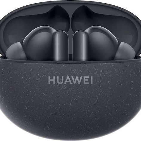 Huawei Freebuds 5i Bluetooth Handsfree Ακουστικά με Αντοχή στον Ιδρώτα και Θήκη Φόρτισης Nebula Black