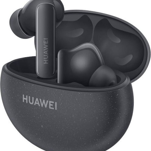 Huawei Freebuds 5i Bluetooth Handsfree Ακουστικά με Αντοχή στον Ιδρώτα και Θήκη Φόρτισης Nebula Black