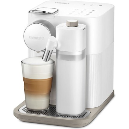 De'Longhi Gran Lattissima Καφετιέρα για Κάψουλες Nespresso Πίεσης 19bar με Αφρογαλιέρα Λευκή