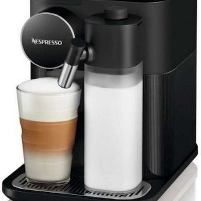 De'Longhi Gran Lattissima Καφετιέρα για Κάψουλες Nespresso Πίεσης 19bar με Αφρογαλιέρα Μαύρη