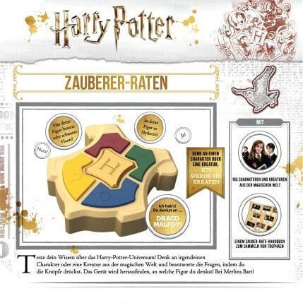 Επιτραπέζιο Παιχνίδι Harry Potter - Zauberer-Raten 7+ Ετών (GER) Asmodee