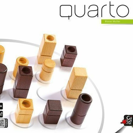 Επιτραπέζιο Παιχνίδι Quarto Classic για 2 Παίκτες 6+ Ετών (EN) Gigamic
