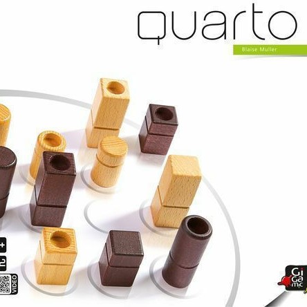 Επιτραπέζιο Παιχνίδι Quarto Classic για 2 Παίκτες 6+ Ετών (EN) Gigamic