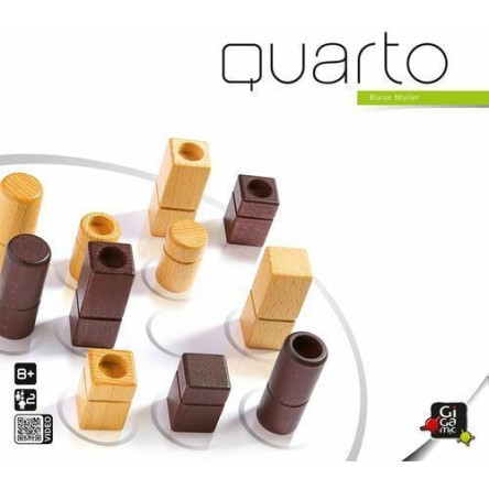 Επιτραπέζιο Παιχνίδι Quarto Classic για 2 Παίκτες 6+ Ετών (EN) Gigamic