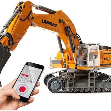 Siku Control Liebherr R980 Sme Τηλεκατευθυνόμενος Εκσκαφέας