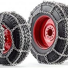 Wheels Chains Fendt 828 Model Vehicle