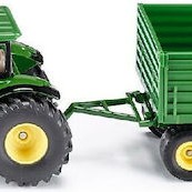 Siku Τρακτέρ Tractor with Trailer για 3+ Ετών