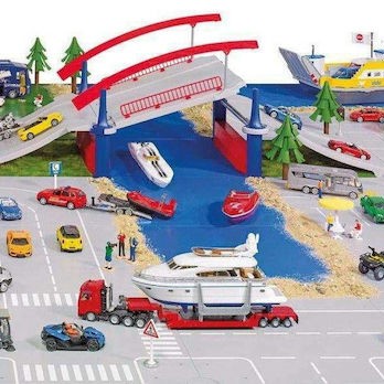 Siku Πίστα Γέφυρα Expansion για 3+ Ετών