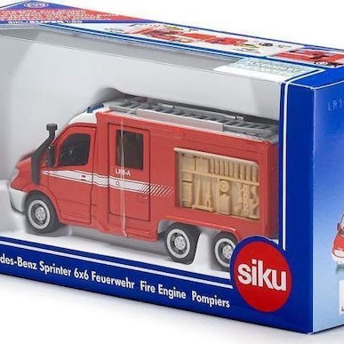 Siku Φορτηγό Πυροσβεστικό Όχημα Mercedes για 3+ Ετών