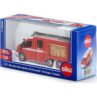 Siku Φορτηγό Πυροσβεστικό Όχημα Mercedes για 3+ Ετών