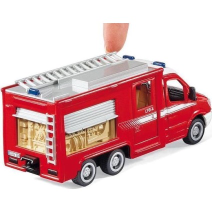 Siku Φορτηγό Πυροσβεστικό Όχημα Mercedes για 3+ Ετών