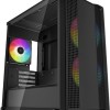 Deepcool CC360 ARGB Gaming Mini Tower Κουτί Υπολογιστή με Πλαϊνό Παράθυρο Μαύρο
