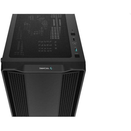 Deepcool CC360 ARGB Gaming Mini Tower Κουτί Υπολογιστή με Πλαϊνό Παράθυρο Μαύρο