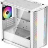 Deepcool CC360 ARGB Gaming Mini Tower Κουτί Υπολογιστή με Πλαϊνό Παράθυρο Λευκό